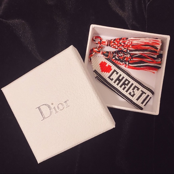 ❌Sold❌ Christian Dior J’ADIOR Bracelet Tassel Knit - Picture 5 of 8